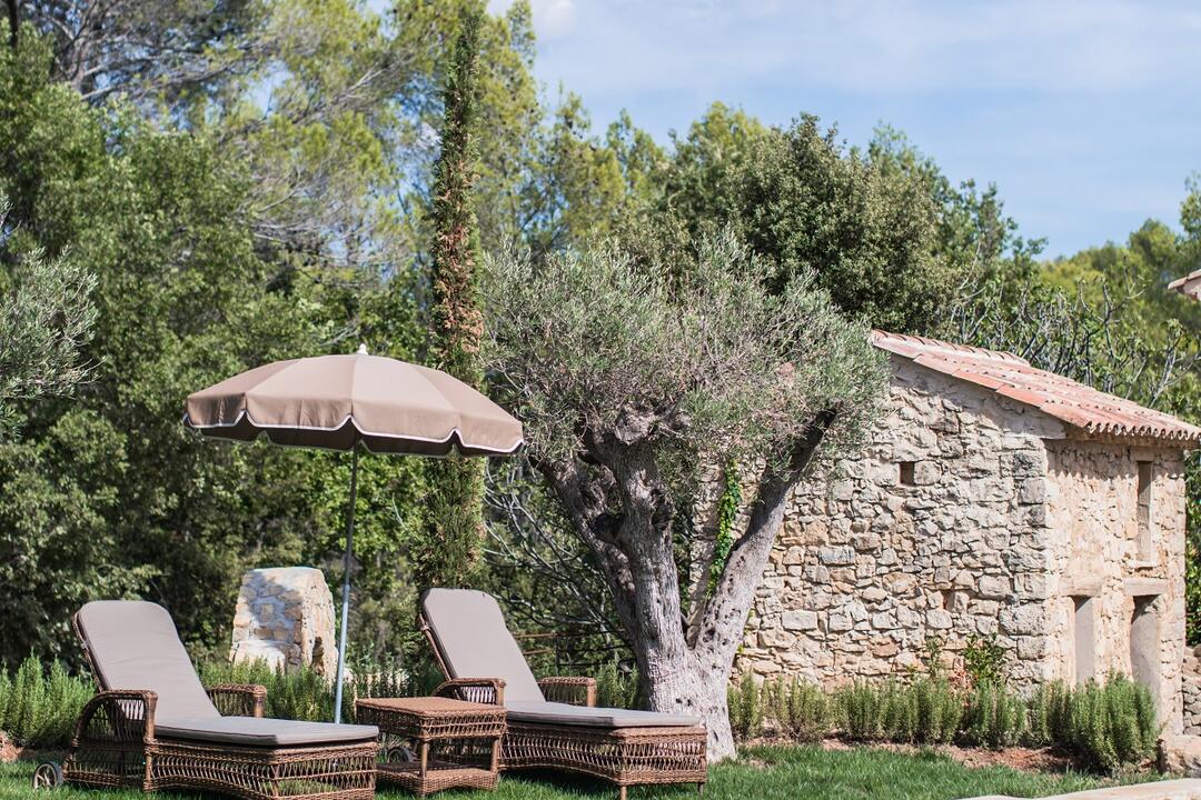 Luxury Villa with Heated Pool for Twelve Guests 4 - Villa en Provence: Villa: Pool