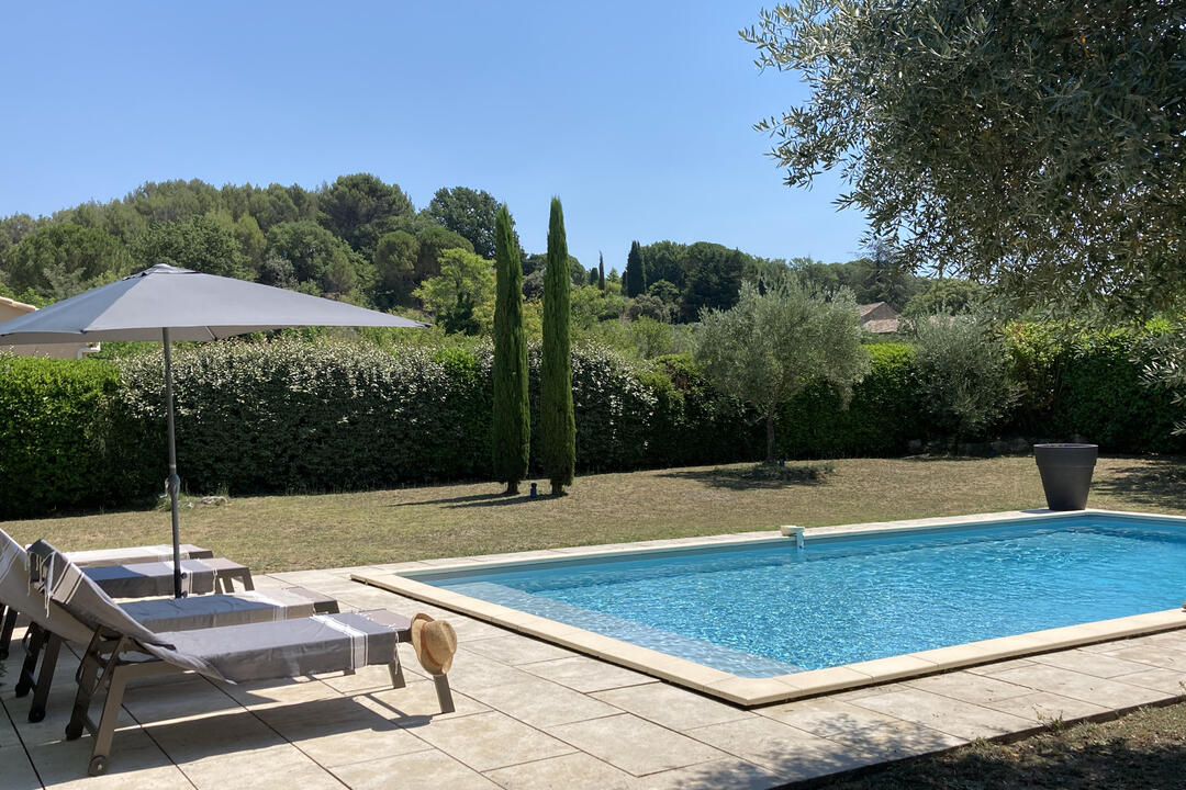 Charming Holiday Rental with Air Conditioning in Oppède 4 - Villa Bécune: Villa: Pool