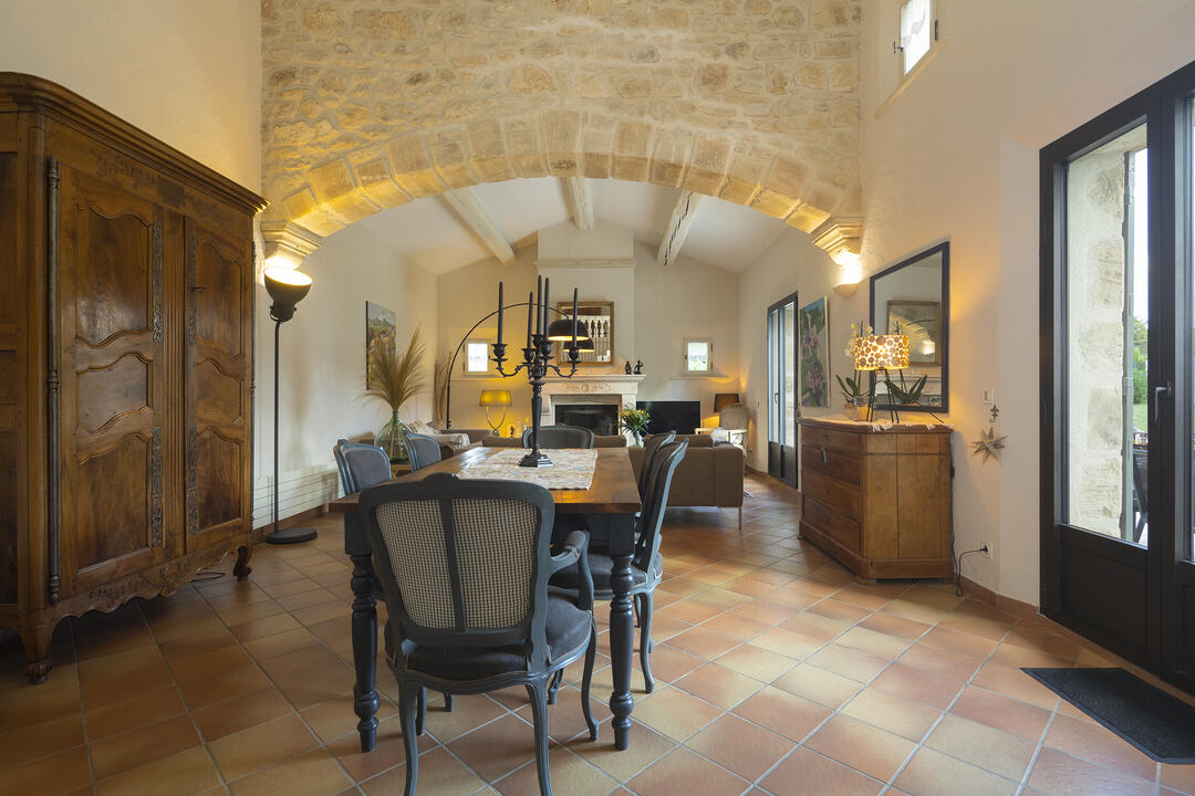 Charmante stenen boerderij met luxe poolhouse 6 - Mas du Sud: Villa: Interior