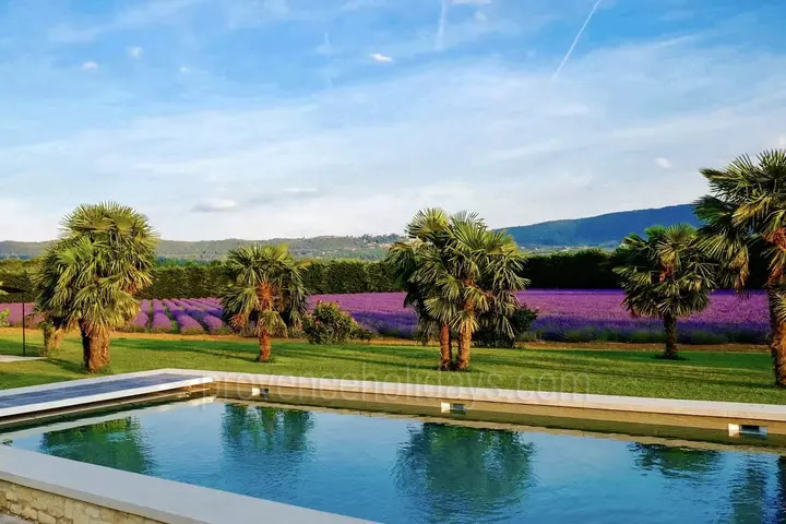 Vacation rental with exceptional view 2 - Bonnieux Mas: Villa: Pool