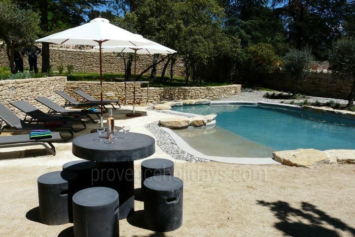 Charming Holiday Home with Private Pool near Gordes 2 - Le Mas des Cigales: Villa: Pool