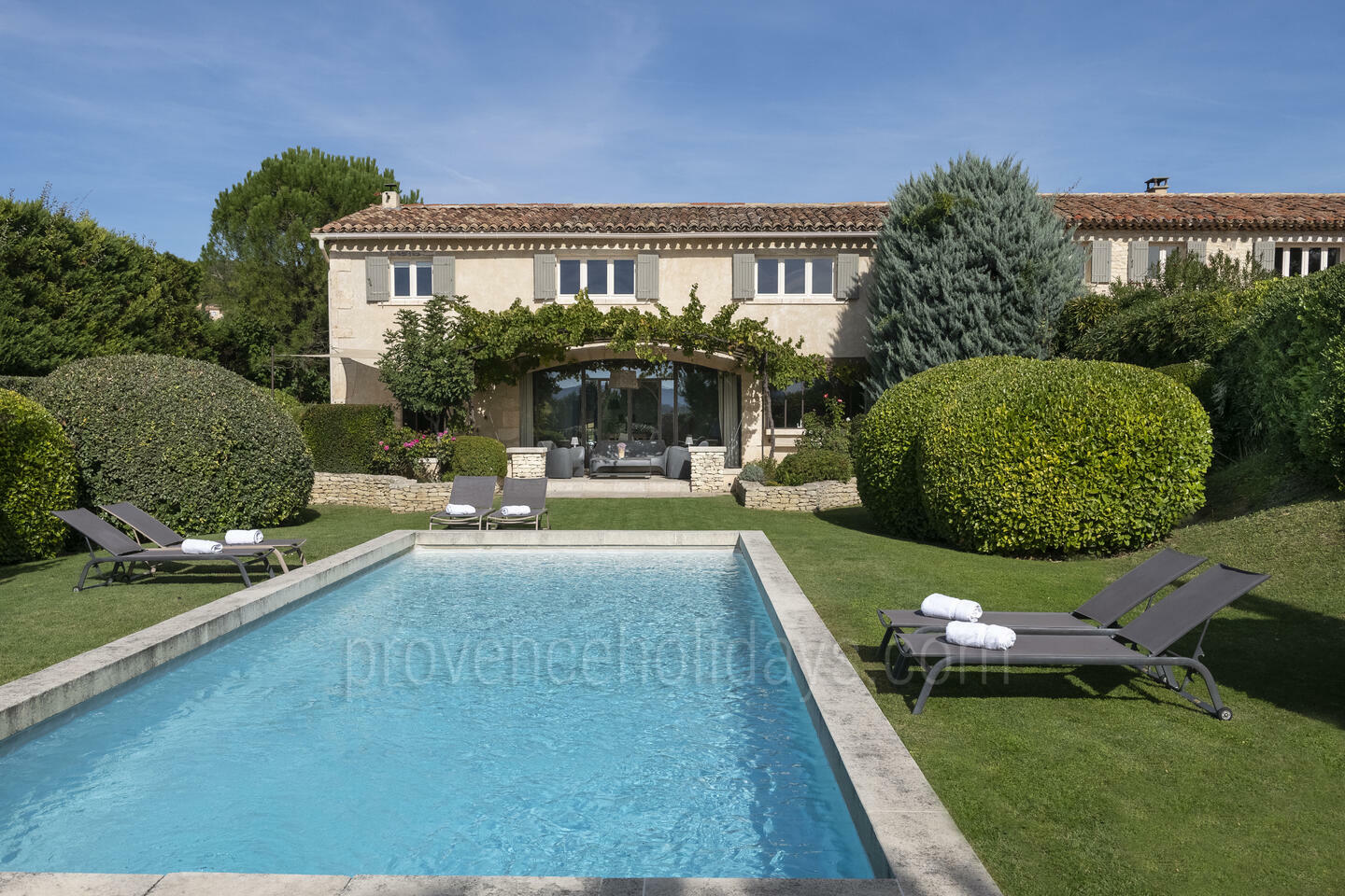 Charmant vakantiehuis met privézwembad in Joucas 1 - Bastide de Joucas: Villa: Pool