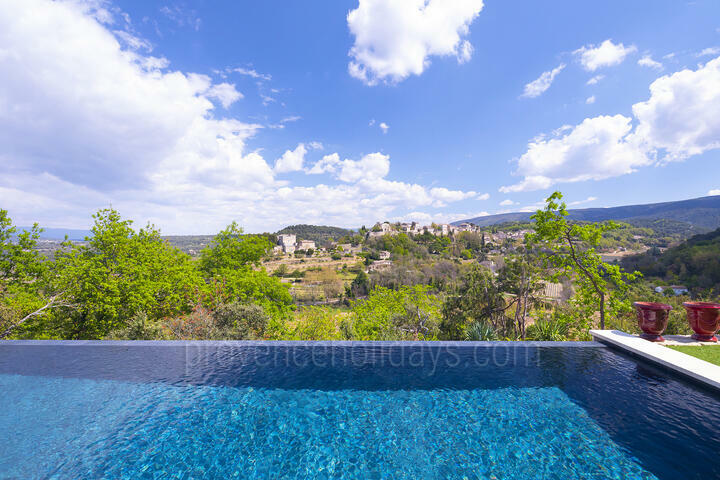 Air-Conditioned Villa with Outstanding Views in Ménerbes 2 - Maison Ménerbes: Villa: Pool