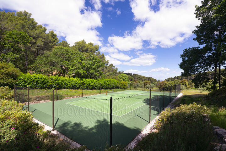 Charming Farmhouse with Private Tennis Court 3 - Mas des Pins: Villa: Exterior