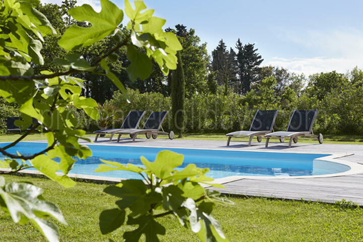 Huisdiervriendelijke vakantiewoning met poolhouse 2 - Maison Sarrians: Villa: Pool
