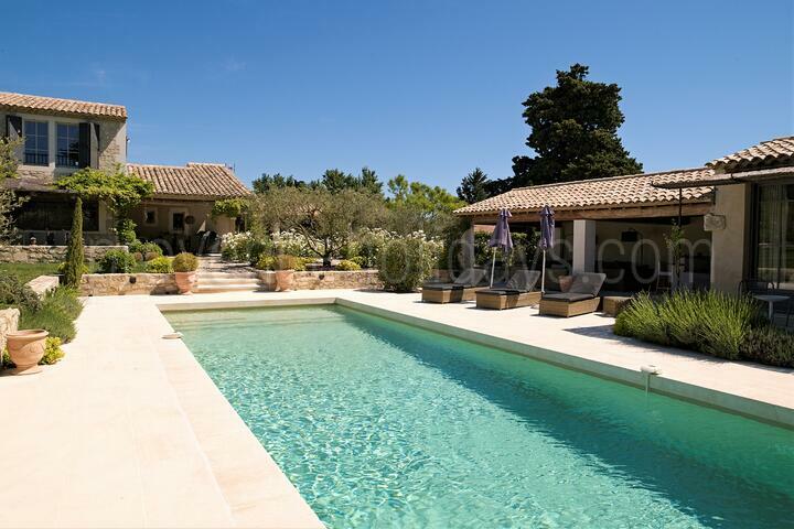 Mas met verwarmd zwembad in Saint-Rémy-de-Provence 2 - Mas de Claurélie: Villa: Pool