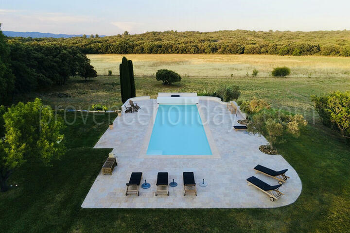 Boerderij met zwembad in de buurt van Les Baux-de-Provence 2 - Les Jardins des Alpilles: Villa: Pool