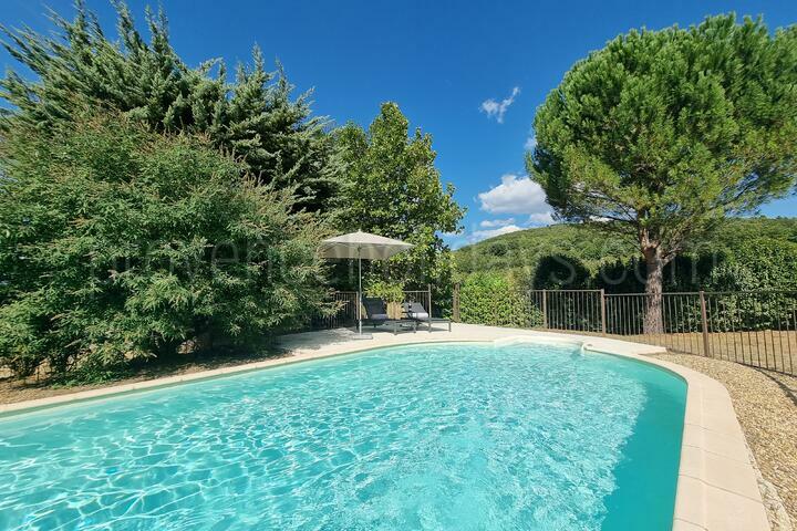 Vakantiewoning met privézwembad in de Luberon 2 - Mas Cerisiers: Villa: Pool