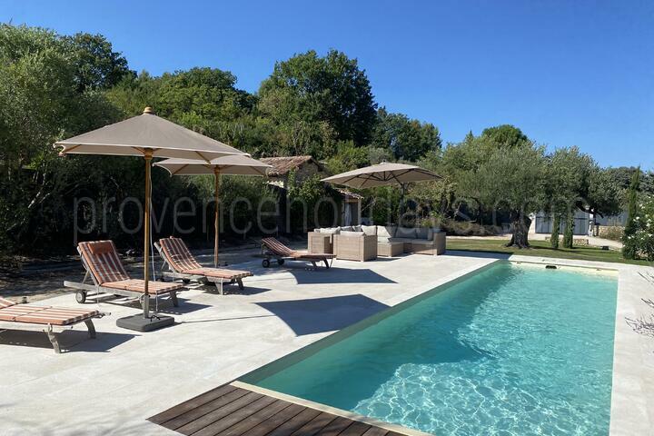 Exceptional village house near Gordes, with luxury services 2 - Maison Olivia: Villa: Pool