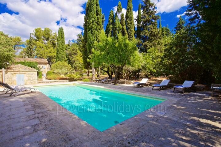 Prachtig gerenoveerde boerderij met privézwembad 14 - Chez Vincent: Villa: Pool