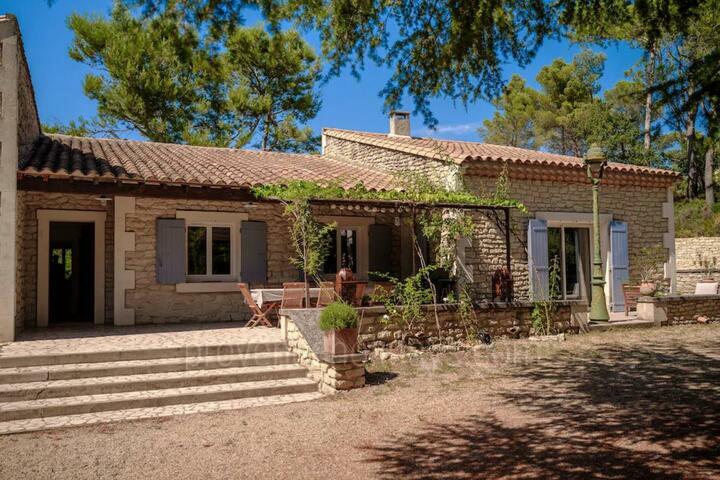 Modern vakantiehuis met gastenverblijf in Saint-Rémy 13 - Maison Provence: Villa: Exterior