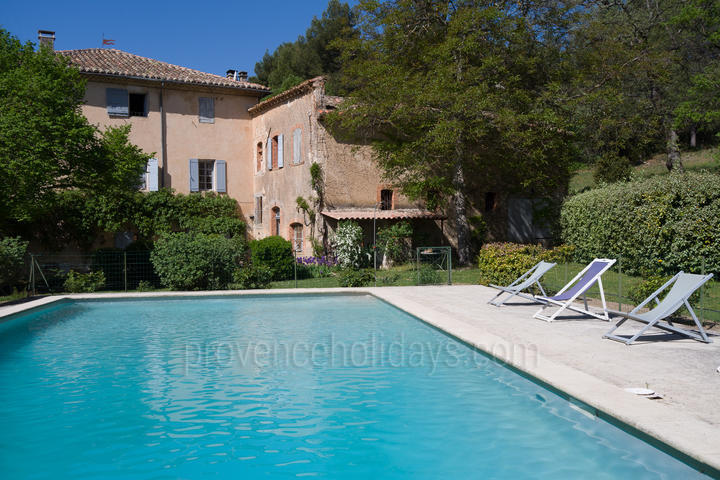 Charmant vakantiehuis vlakbij de Mont Ventoux 2 - Chez Christelle: Villa: Pool