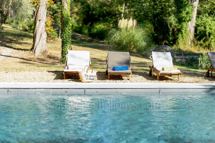 Mooie boerderij met verwarmd zwembad in Gordes, Luberon 2 - Mas des Sources: Villa: Pool