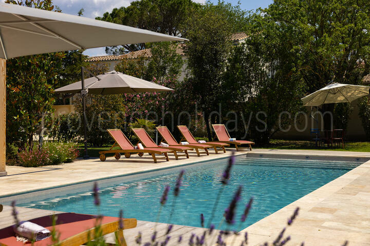 Charming Holiday Rental with Heated Pool in Saint-Rémy 3 - La Maison de Village: Villa: Pool