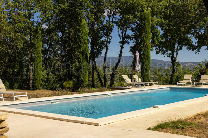 Schitterende Mas met verwarmd zwembad, airconditioning in de buurt van Gordes 2 - Mas des Firmins: Villa: Pool