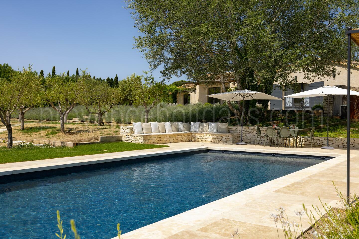 Propriété d'exception à Saint-Rémy-de-Provence 1 - Maison Méjeans: Villa: Pool