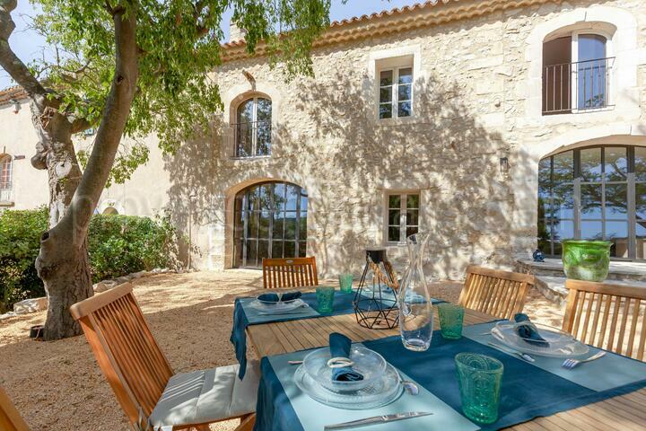 Holiday rental in Les Baux-de-Provence 2 - Mas des Roches: Villa: Exterior
