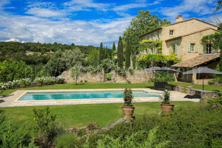 Mooi vakantiehuis in Bonnieux, Provence 12 - Le Mas de Bonnieux: Villa: Pool
