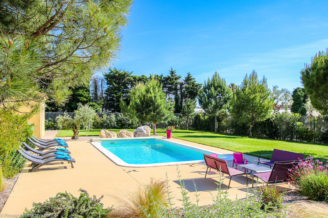 Haustierfreundliche Villa in der Nähe des Mont Ventoux 7 - Chez Stefan: Villa: Pool