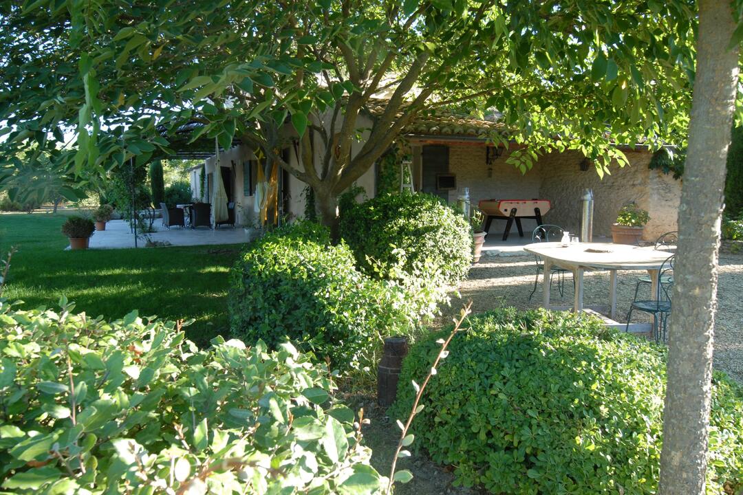 Haustierfreundliche Ferienwohnung in Cabrières d'Avignon 5 - Chez Gaston: Villa: Exterior