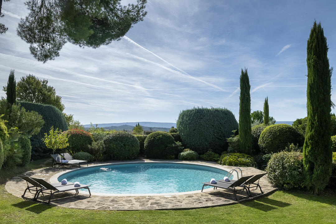 Kürzlich renoviertes Landhaus mit beheiztem Pool in Joucas 4 - Le Mas de Joucas: Villa: Pool