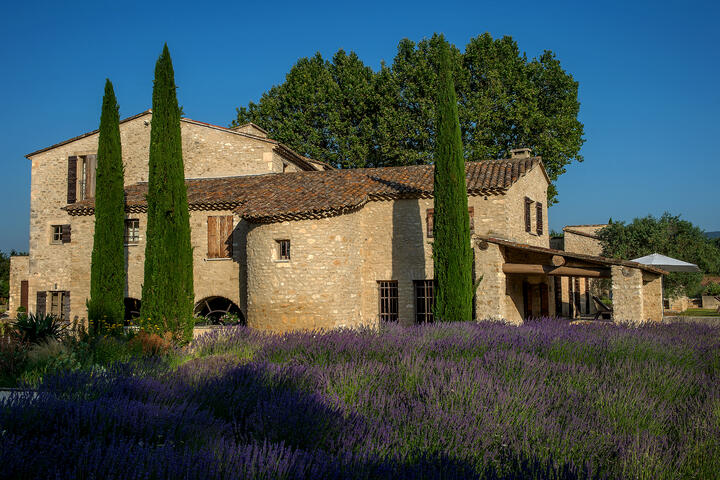 Luxury holiday rental with a heated pool in Ménerbes