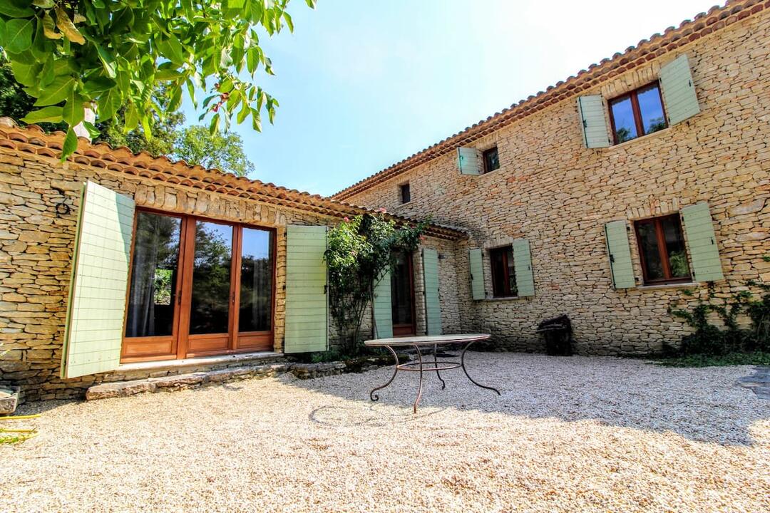Haustierfreundliches Bauernhaus mit Klimaanlage im Luberon 7 - Mas de la Sénancole: Villa: Exterior