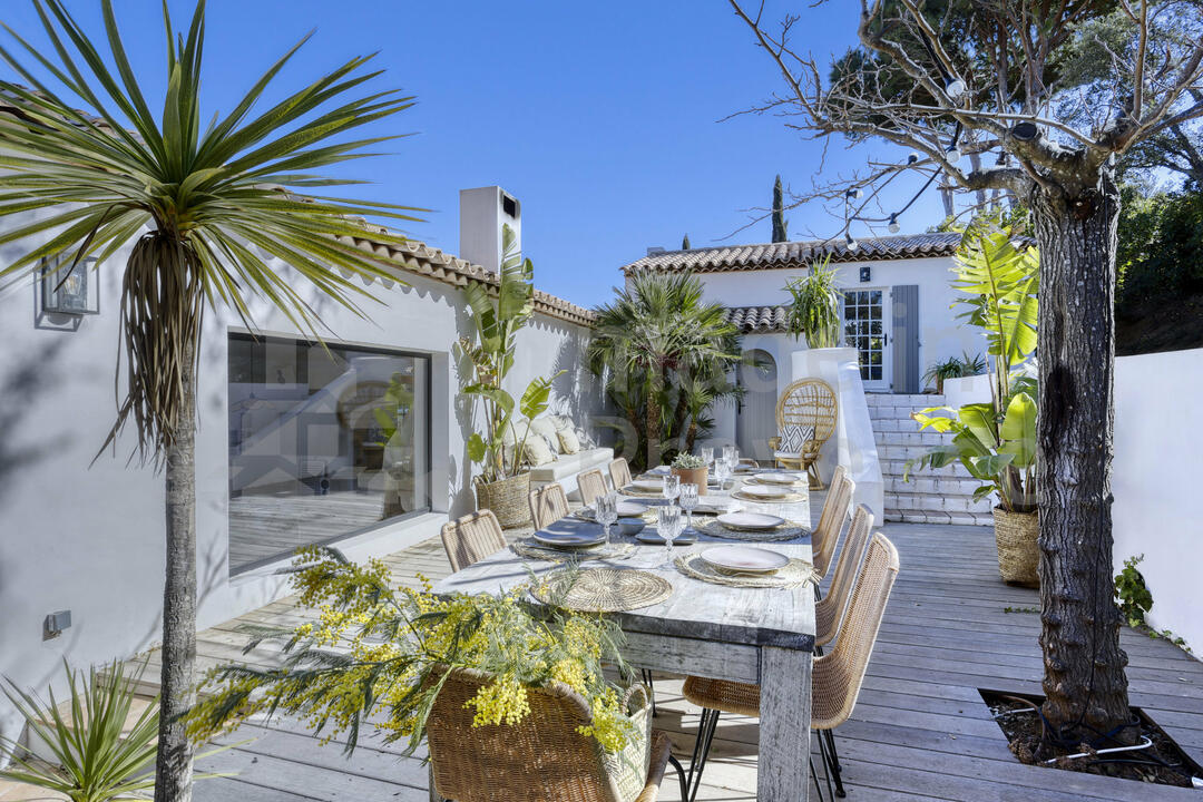 Villa moderne avec piscine à débordement chauffée à Sainte-Maxime 6 - La Villa du Golfe: Villa: Exterior