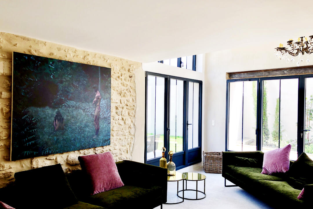 Gerenoveerde vakantiewoning met airconditioning in Maillane 6 - Mas de Maillane: Villa: Interior