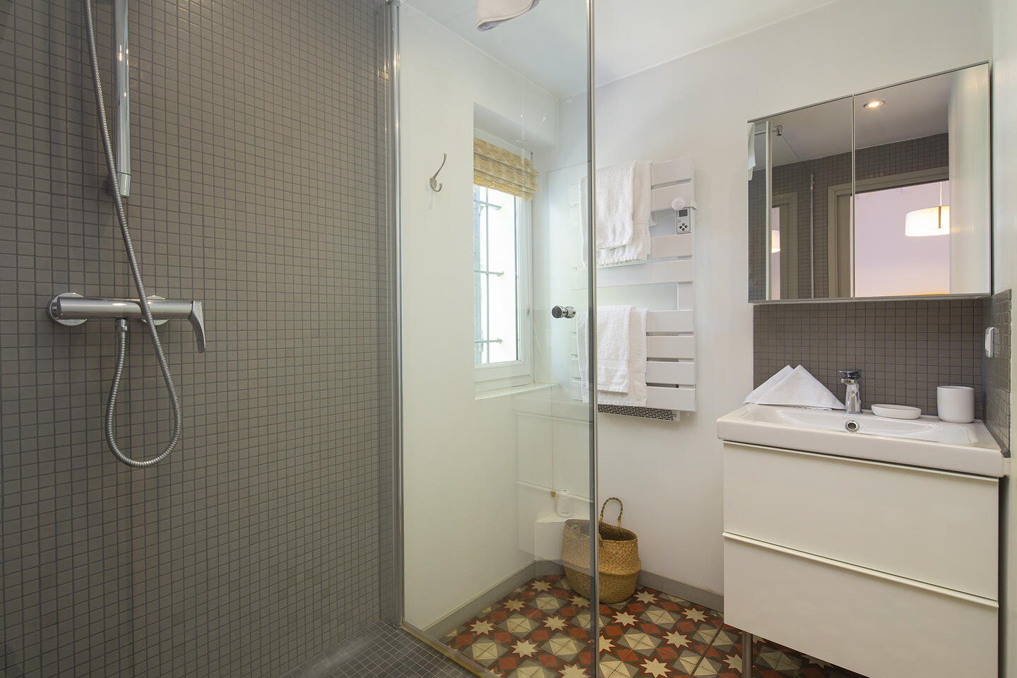 38 - La Maison de Village: Villa: Bathroom - Badezimmer 2 Haupthaus