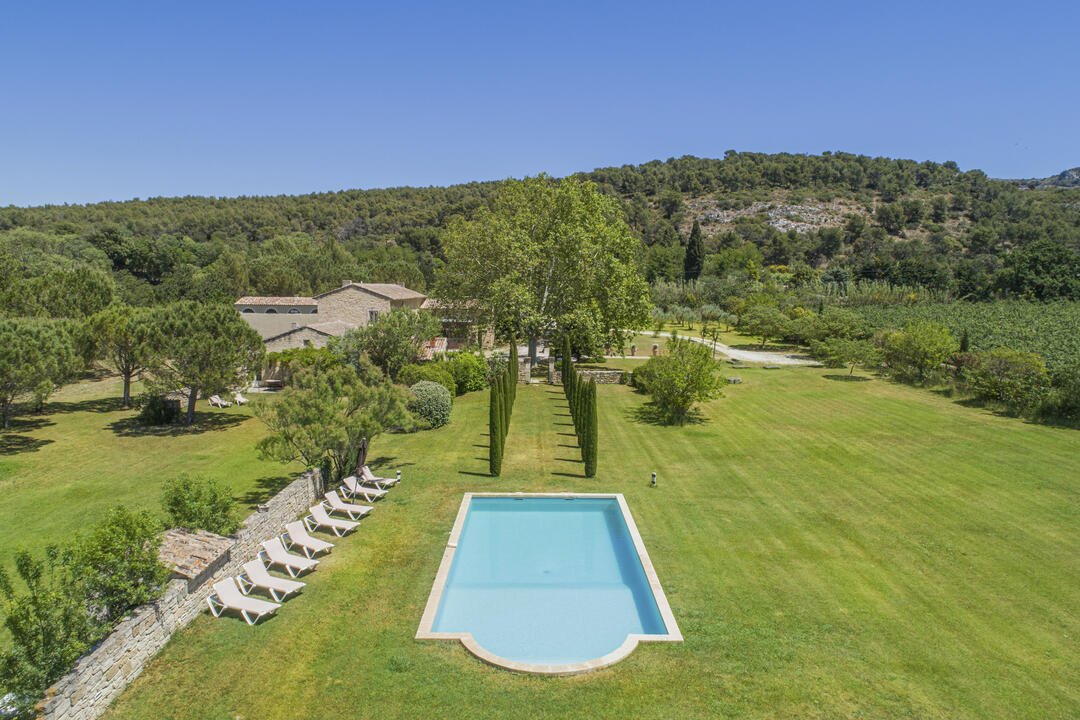 Stunning Farmhouse with a Heated Pool and Guest House Surrounded by Nature 4 - Le Mas de la Combe: Villa: Exterior