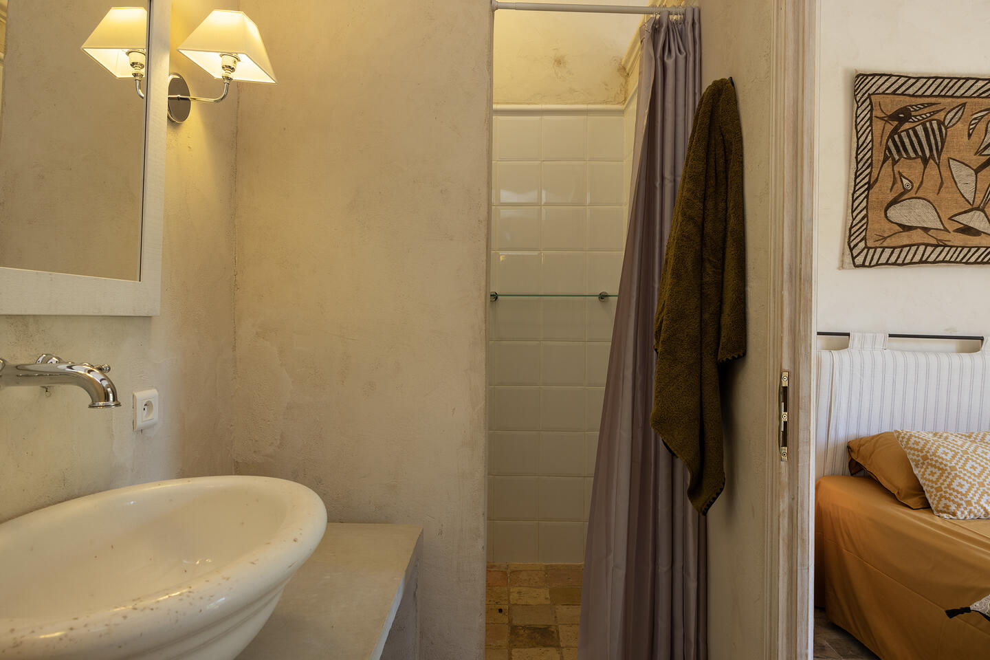 21 - Mas de Goult: Villa: Bathroom