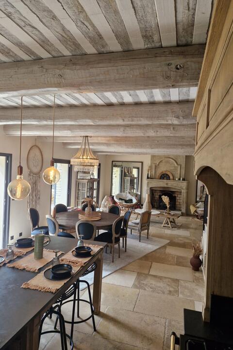 7 - La Roque sur Pernes: Villa: Interior - Living Room - Main House
