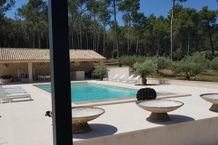 Villa in the heart of the Alpilles National Park