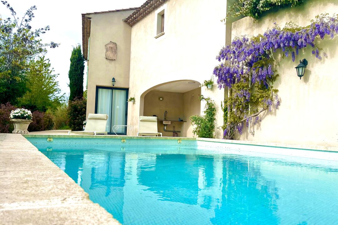 Maison de vacances dans un village du Luberon avec piscine chauffée. 5 - Une maison dans Ménerbes: Villa: Pool