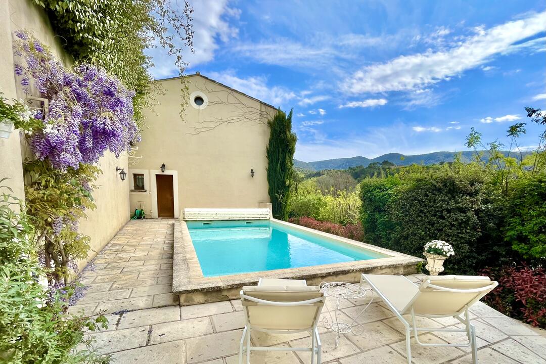 Vakantiehuis in een dorp in de Luberon met verwarmd zwembad. 6 - Une maison dans Ménerbes: Villa: Pool