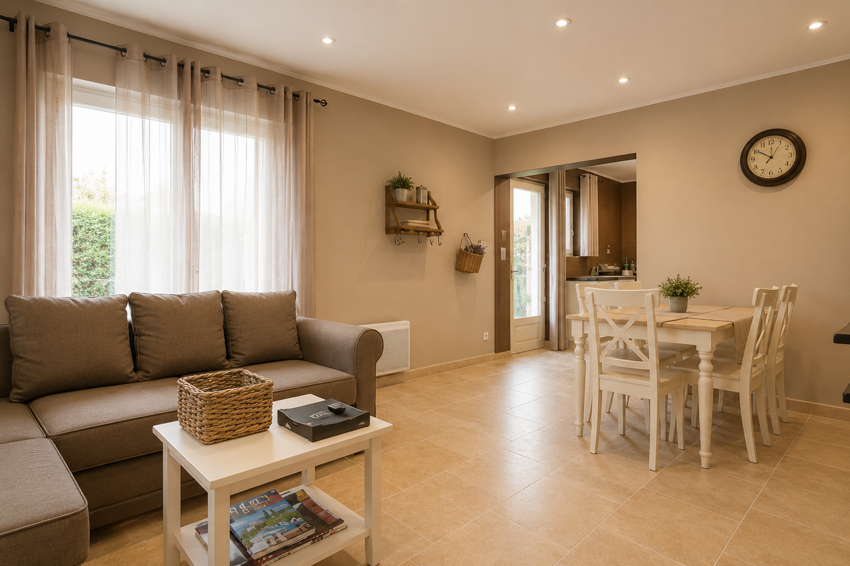 7 - Villa with a heated swimming pool and views of the Luberon: Villa: Interior