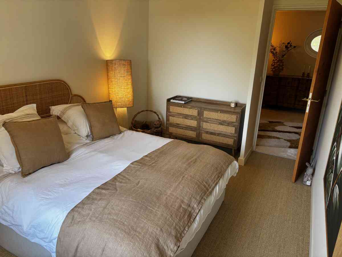 38 - Exceptional, renovated stone farmhouse: Villa: Bedroom