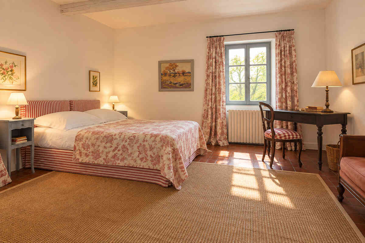 28 - Property with exceptional views in Aubignan: Villa: Bedroom