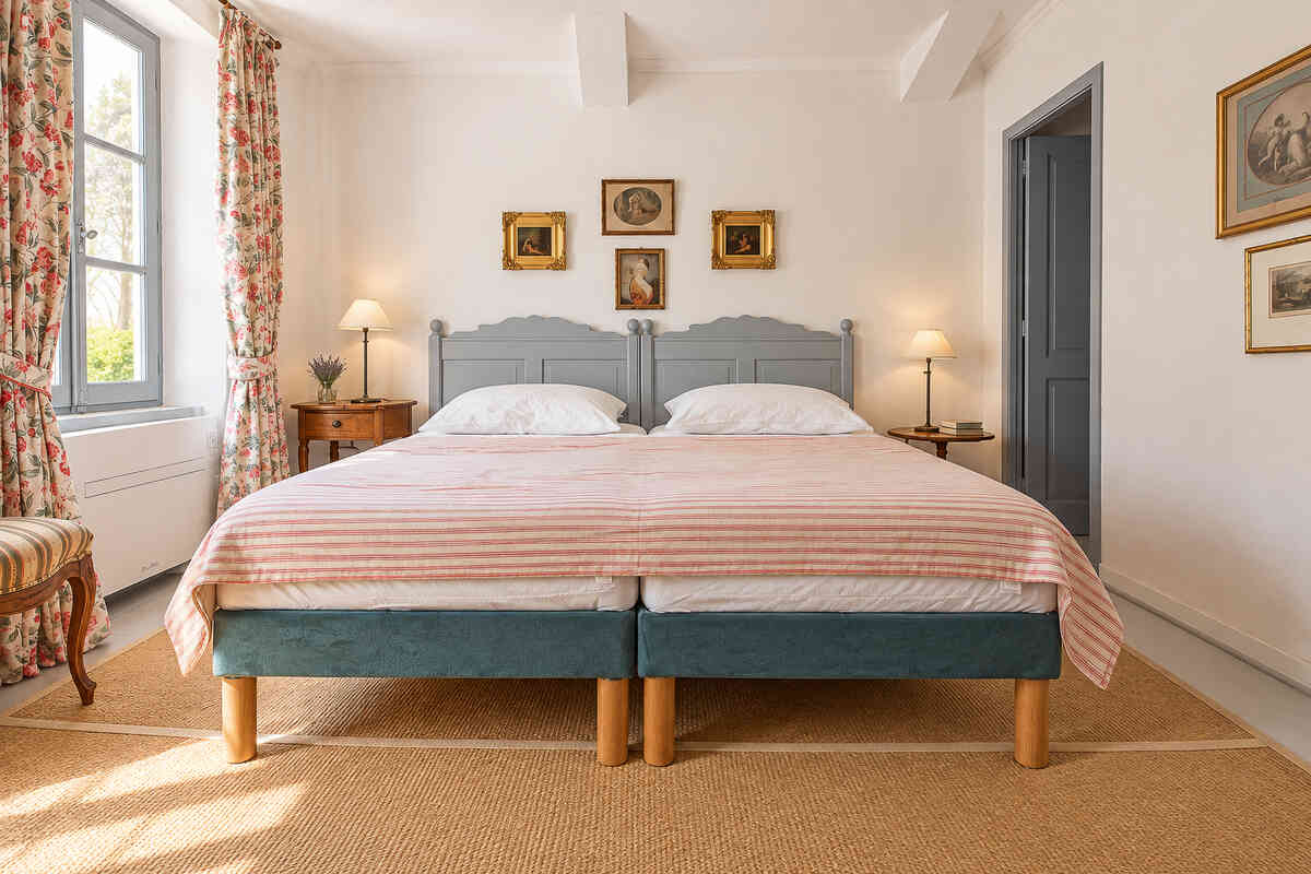 33 - Property with exceptional views in Aubignan: Villa: Bedroom