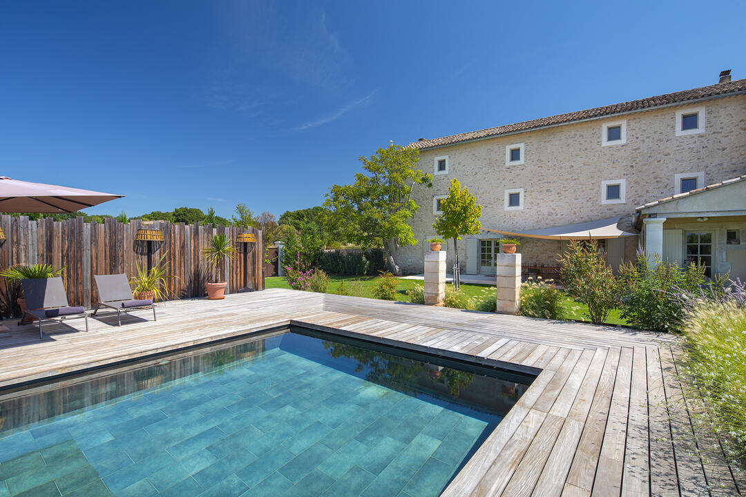 Schönes kürzlich renoviertes Bauernhaus im Luberon 7 - Mas Robion: Villa: Pool