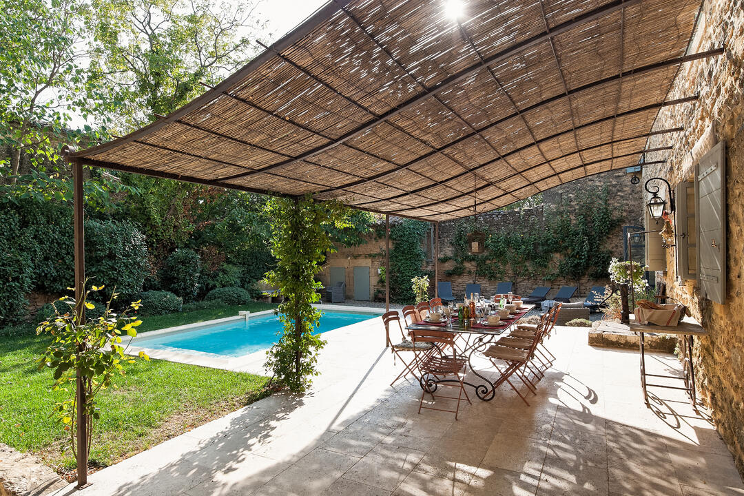 Schönes Anwesen in der Nähe des berüchtigten Pont du Gard 4 - Mas Pont-du-Gard: Villa: Pool