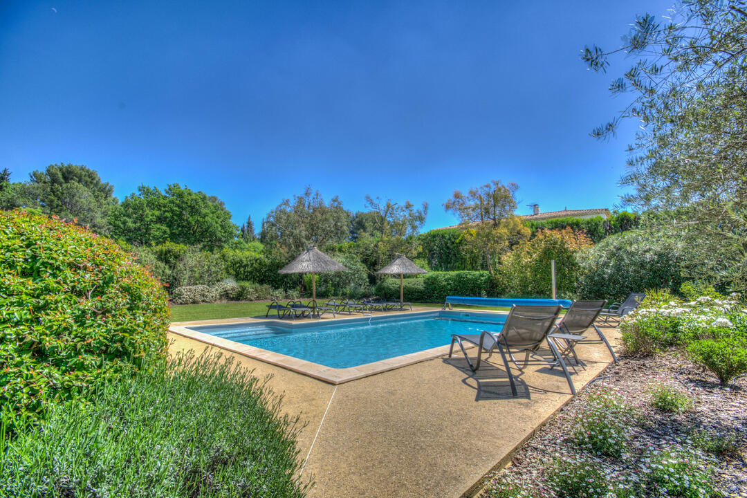 Huisdiervriendelijke villa met verwarmd zwembad 6 - Chez Alare: Villa: Pool