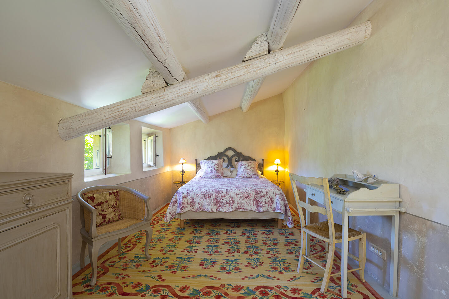 50 - Mas Bonnieux: Villa: Bedroom