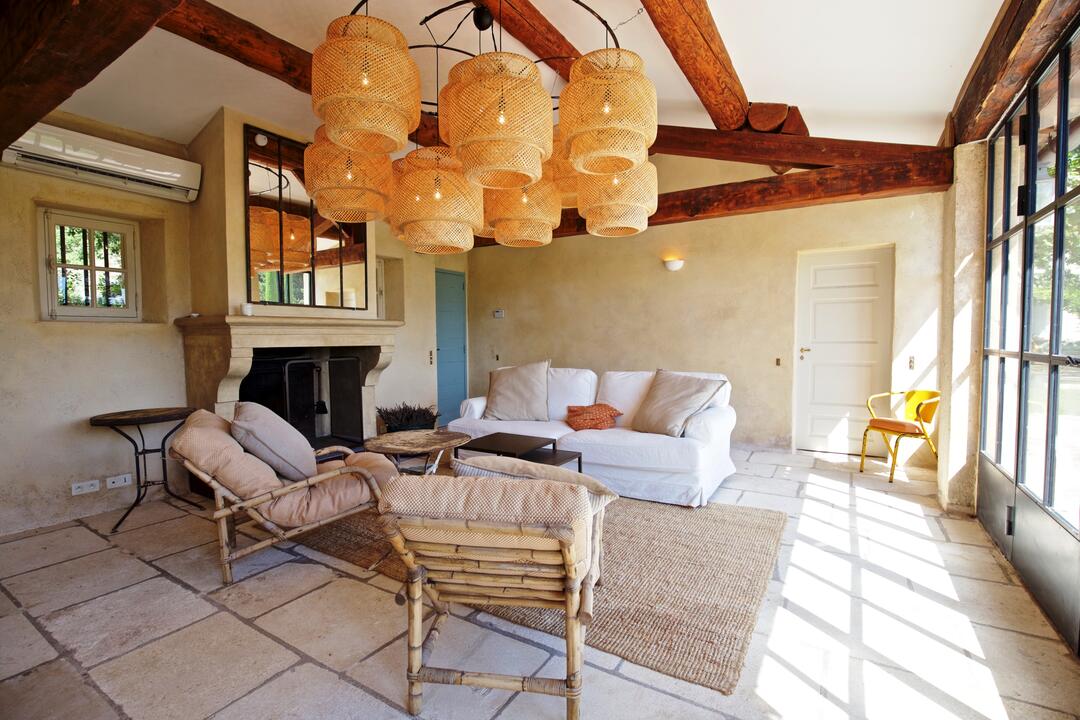 Atemberaubende Ferienwohnung mit Tennisplatz in Saint-Rémy 6 - Mas Provence: Villa: Interior