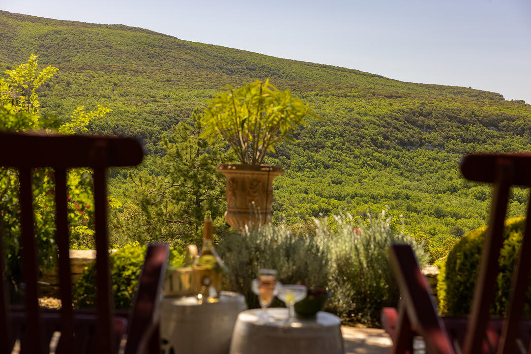Elegant Property with Outstanding Luberon Views 5 - Un Secret Provençal: Villa: Exterior