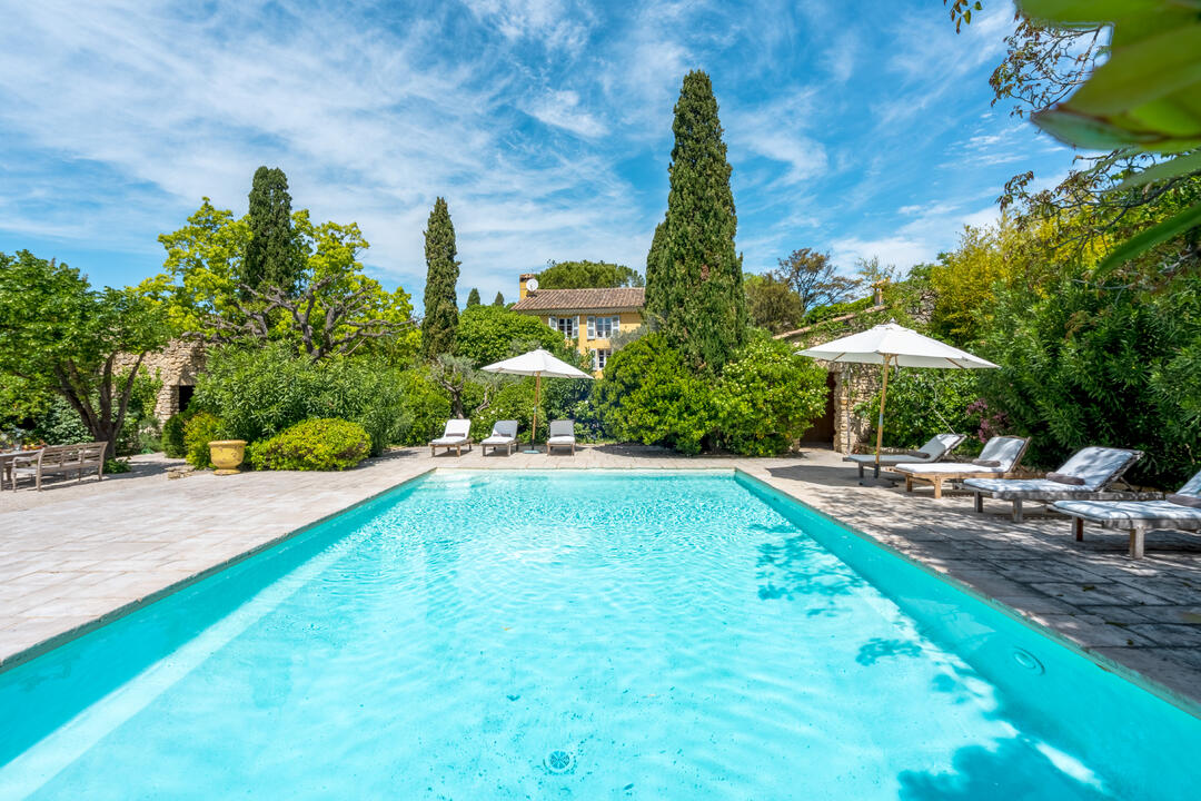 Village House full of Character with a Pool and a Fountain 50 - Le Mas René: Villa: Pool