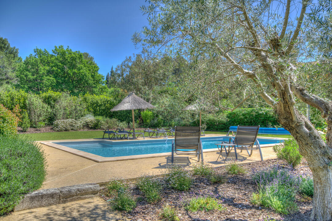 Huisdiervriendelijke villa met verwarmd zwembad 7 - Chez Alare: Villa: Pool