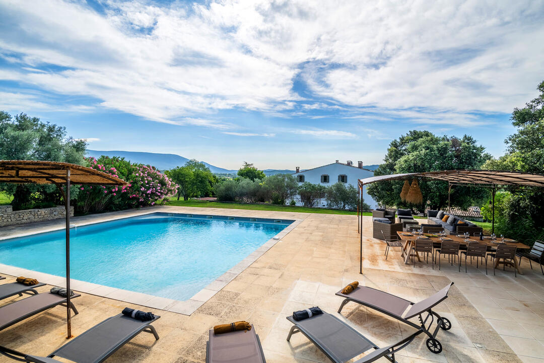 Superb renovated Bastide with Heated Pool in the heart of the Luberon 6 - La Bastide des Sources: Villa: Pool
