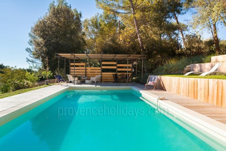 Luxury Villa with Heated Pool and panoramic view in Pernes-les-Fontaines 0 - Chez Antoine: Villa: Pool